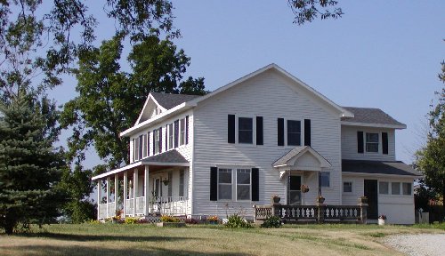 Home built by Johann Plumer. Photo ca. June 2002